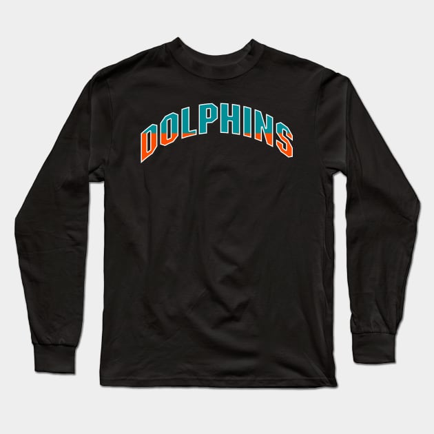 Dolphins Long Sleeve T-Shirt by teakatir